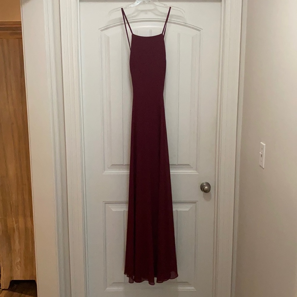 Lulus bridesmaid dress.